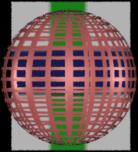 A Wireframed sphere - with wireframe